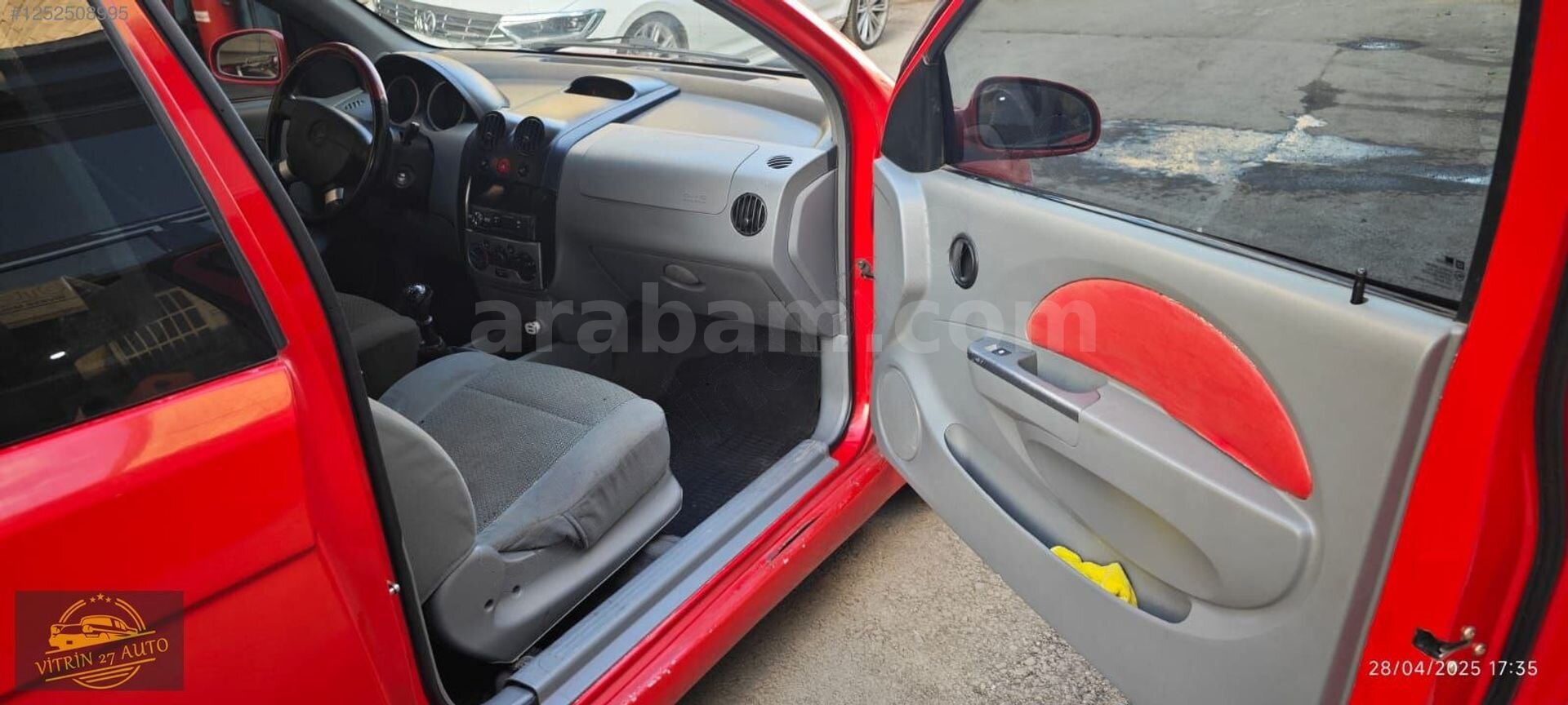 Galeriden Chevrolet Kalos 1.4 S 2005 Model Gaziantep 242.125 km Kırmızı 5