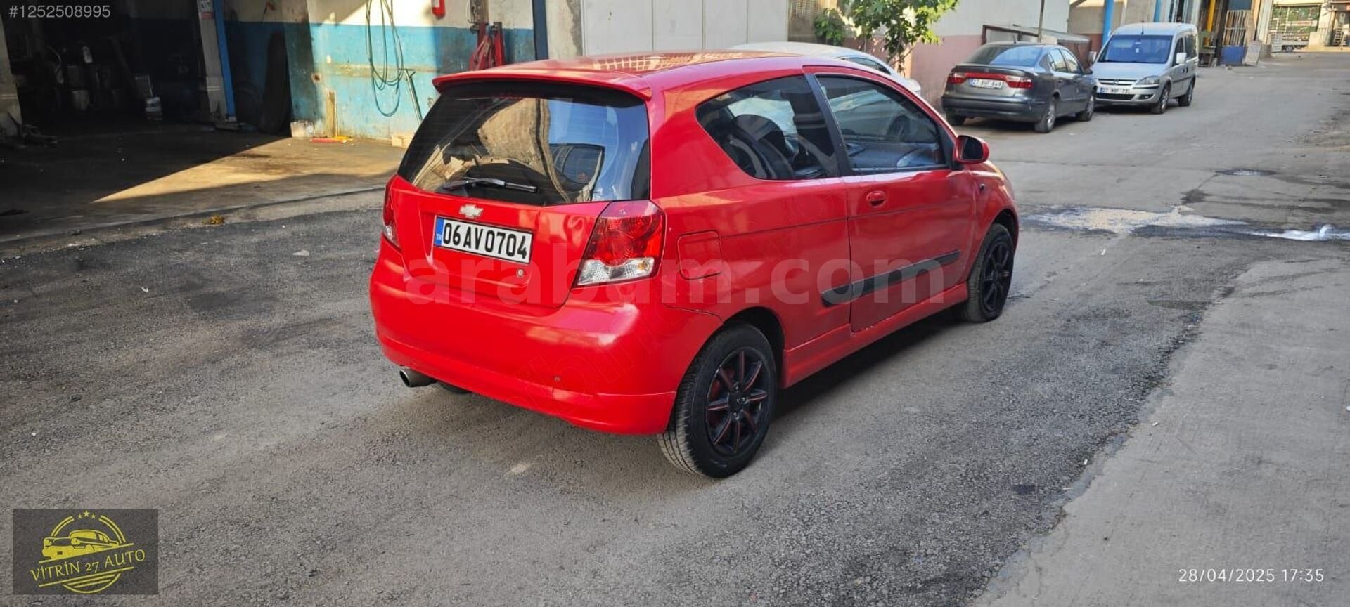Galeriden Chevrolet Kalos 1.4 S 2005 Model Gaziantep 242.125 km Kırmızı 4