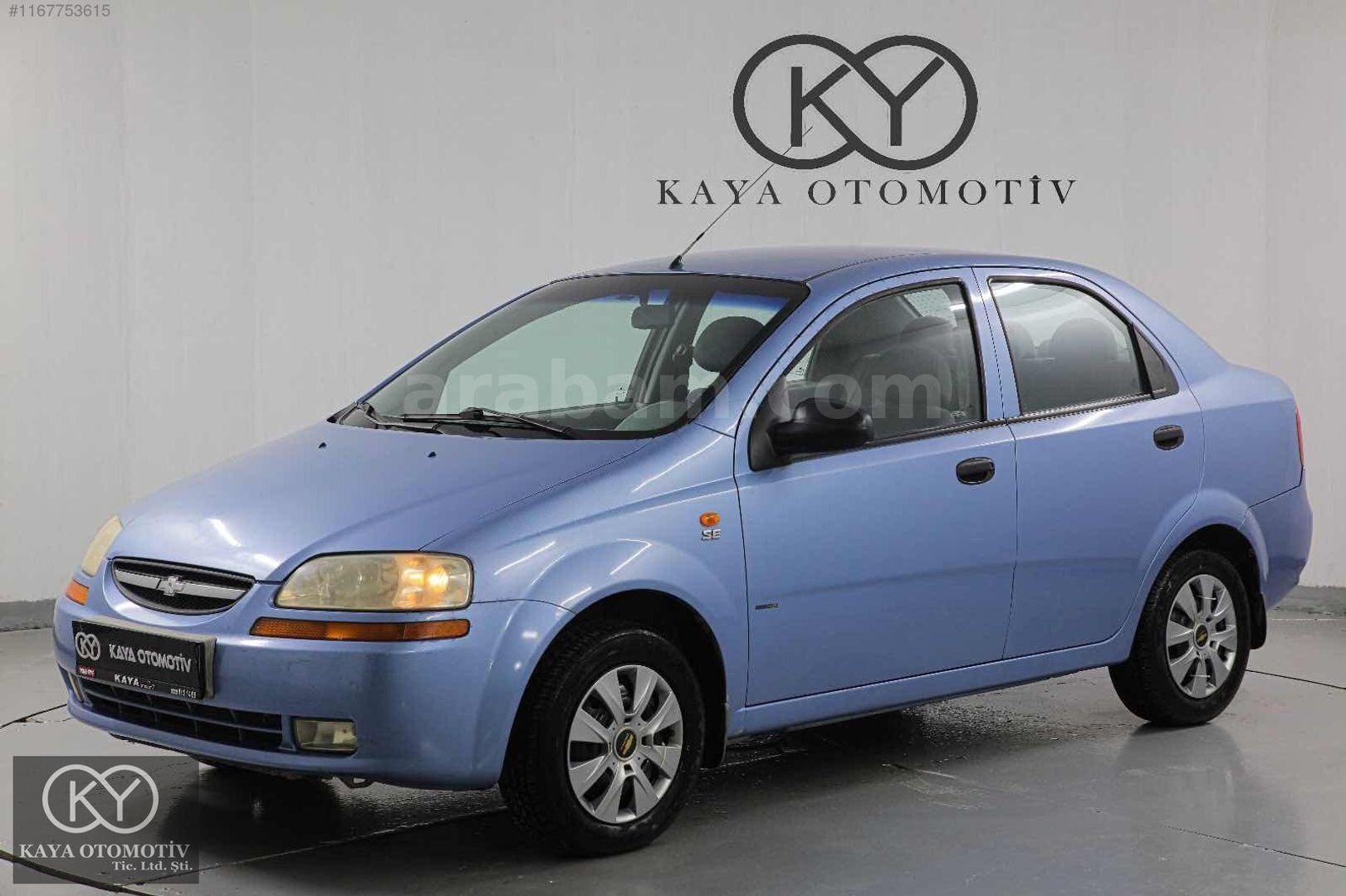 Galeriden Chevrolet Kalos 1.4 SE 2004 Model Osmaniye 183.000 km Mavi 3