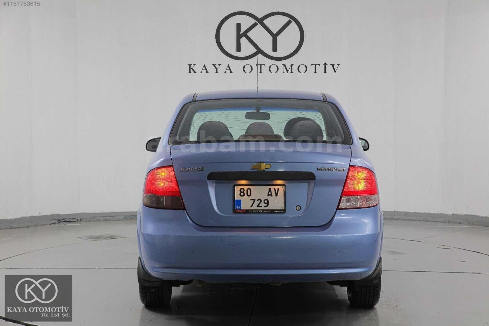 Galeriden Chevrolet Kalos 1.4 SE 2004 Model Osmaniye 183.000 km Mavi 5