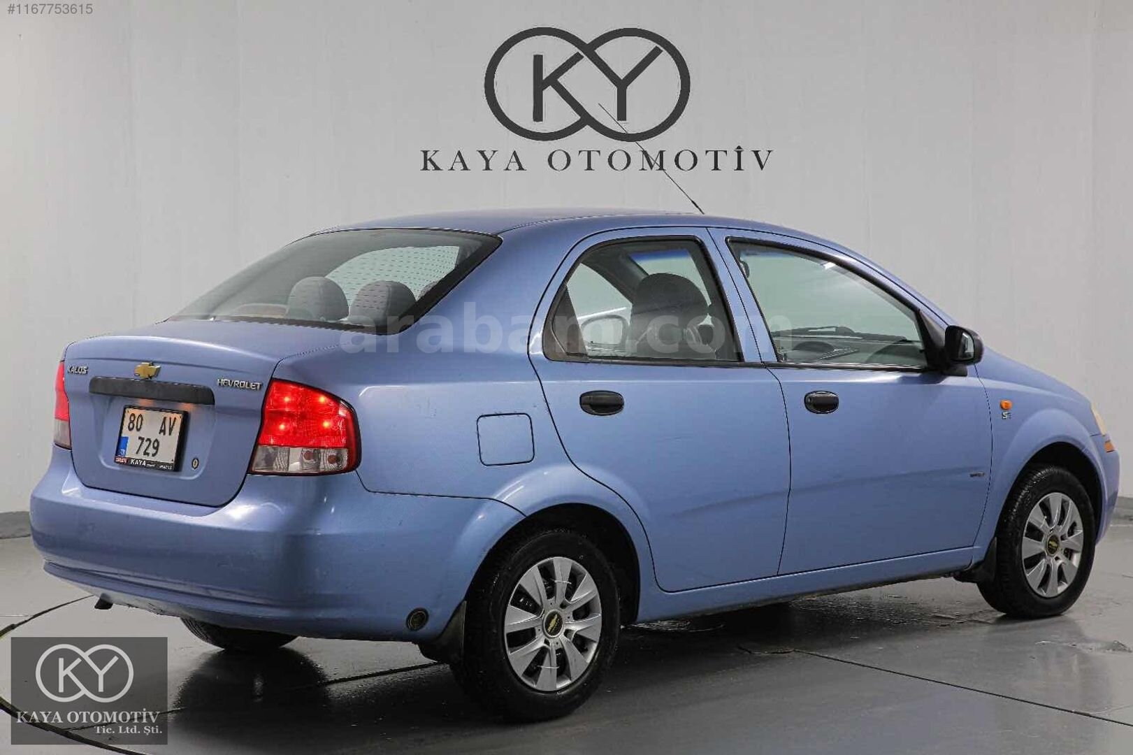 Galeriden Chevrolet Kalos 1.4 SE 2004 Model Osmaniye 183.000 km Mavi 4
