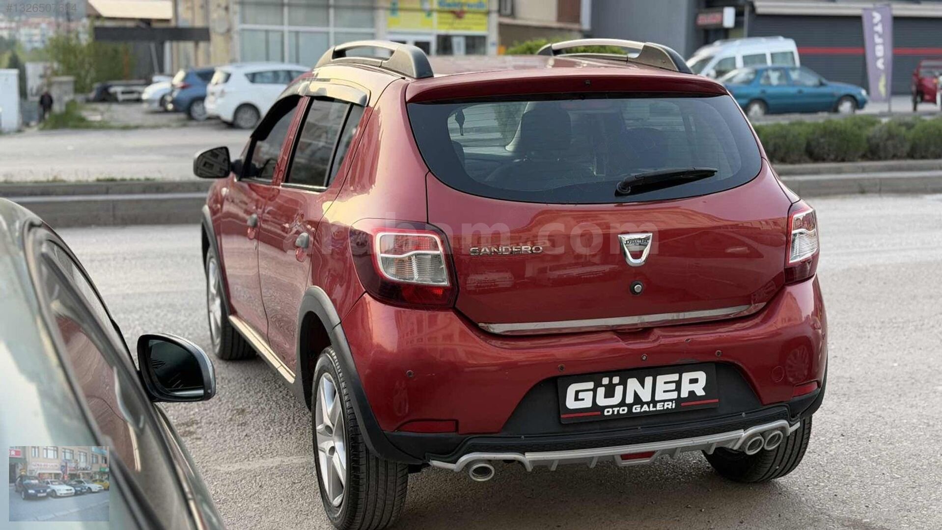 Galeriden Dacia Sandero 0.9 TCe Stepway Ambiance 2014 Model Ankara 200.000 km Kırmızı 6