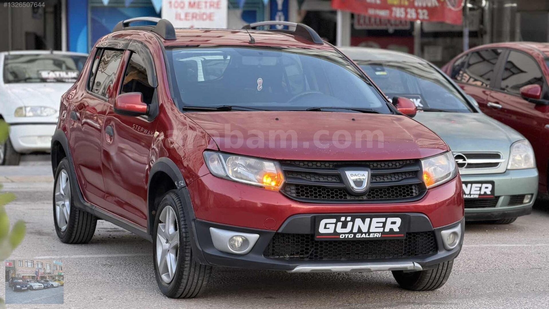 Galeriden Dacia Sandero 0.9 TCe Stepway Ambiance 2014 Model Ankara 200.000 km Kırmızı 3