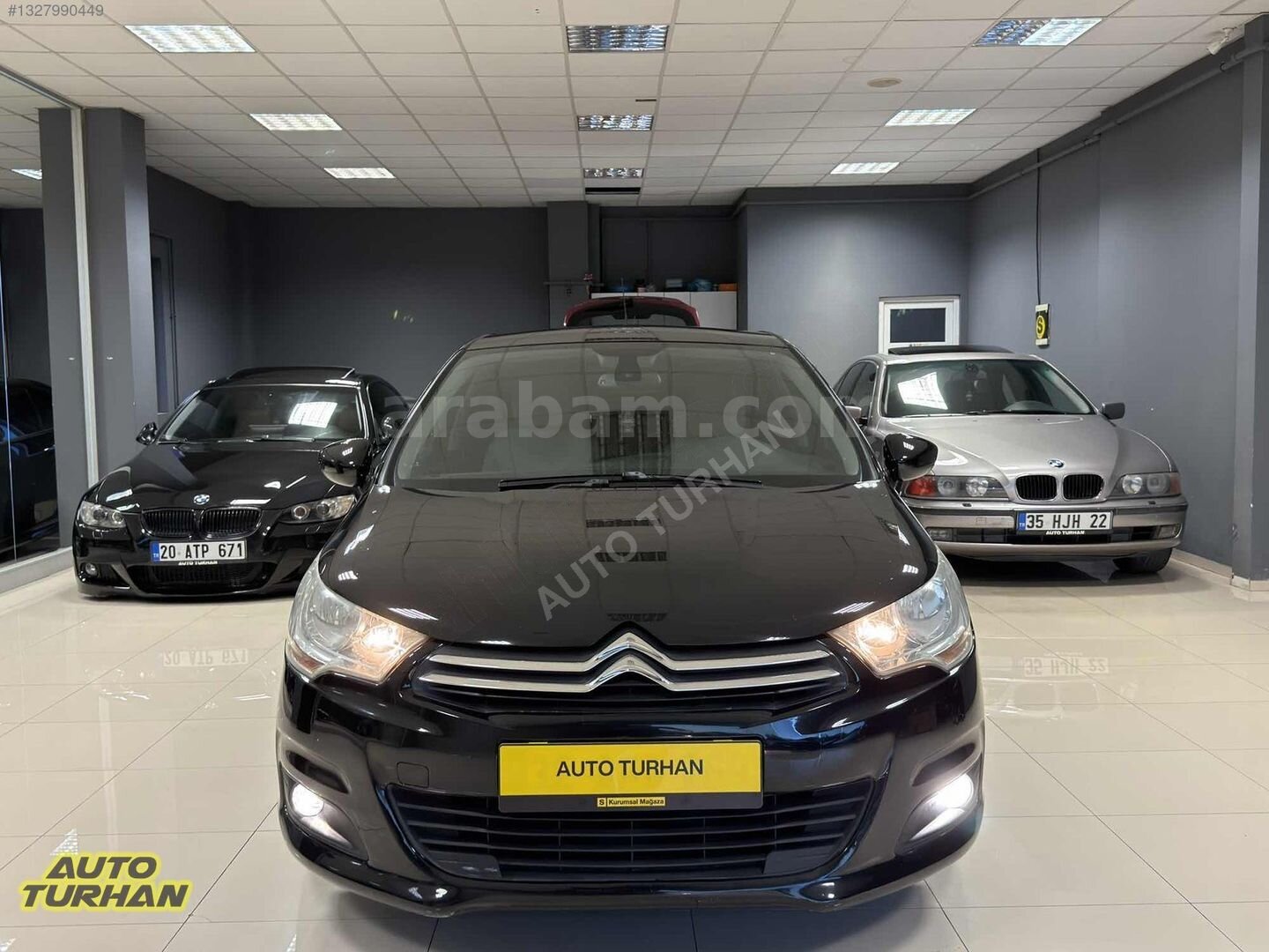 Galeriden Citroen C4 1.6 VTI Confort 2012 Model Denizli 130.000 km Siyah 1