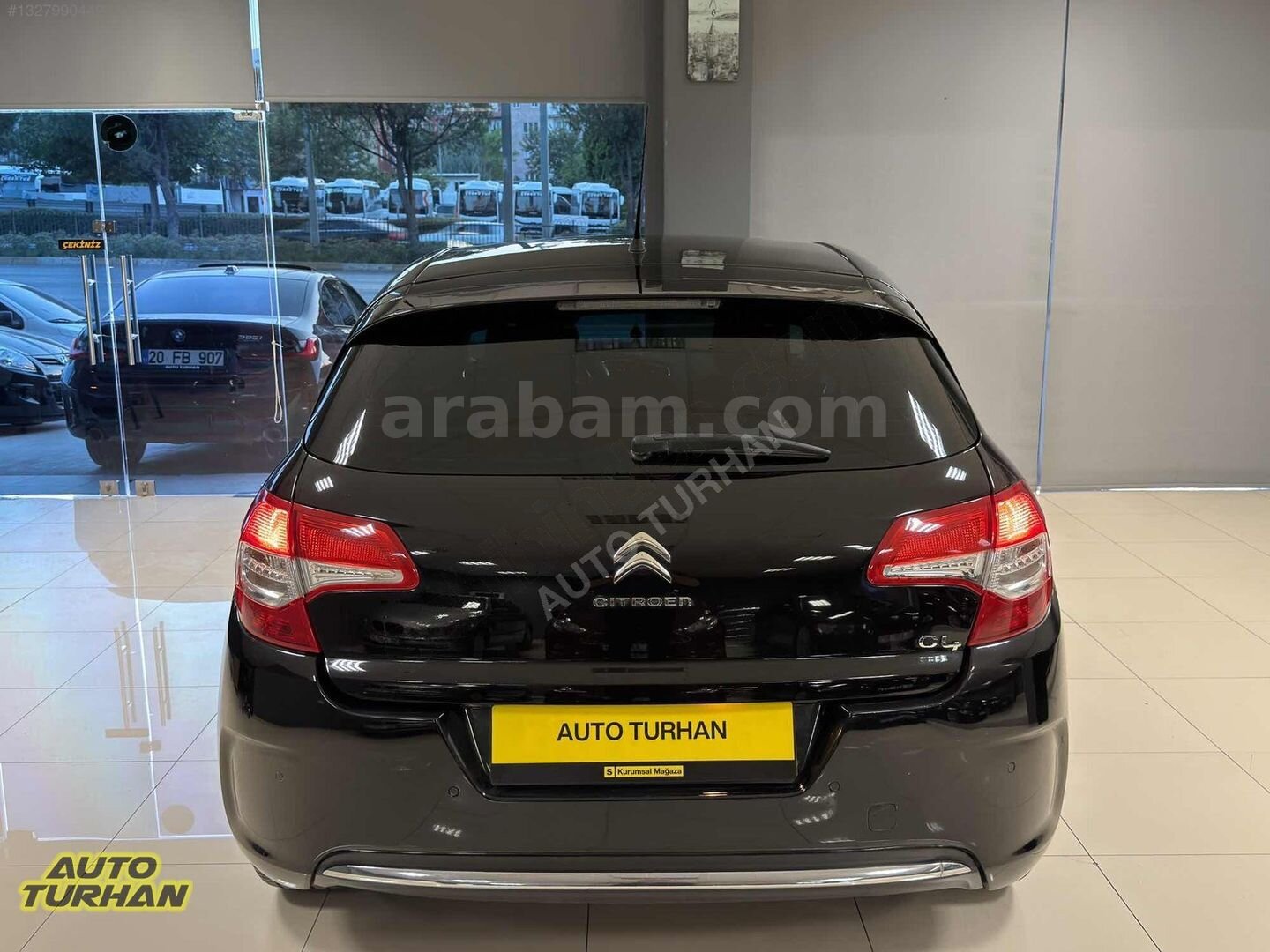 Galeriden Citroen C4 1.6 VTI Confort 2012 Model Denizli 130.000 km Siyah 6
