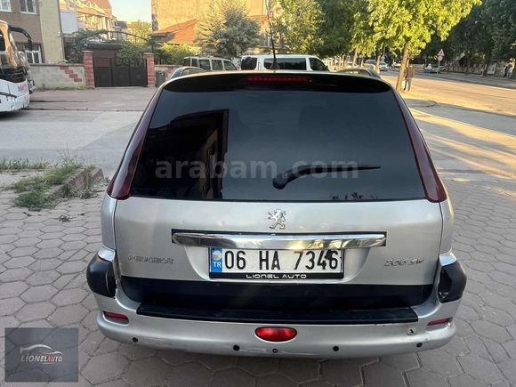 PEJO 206 1.4 DİZEL KLİMA Lİ AİLE ARACI