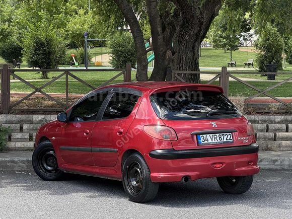 "GVN'den"2004"PEJO 206 257'BİN SIFIR MOTIR FULL