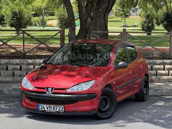 "GVN'den"2004"PEJO 206 257'BİN SIFIR MOTIR FULL