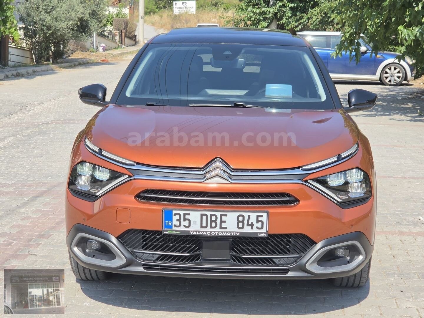 Galeriden Citroen C4 1.2 PureTech Shine Bold 2022 Model İzmir 63.000 km Turuncu 3