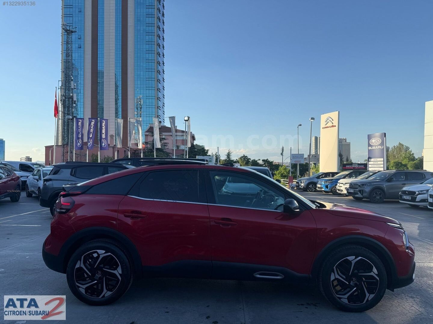 Galeriden Citroen C4 1.2 PureTech Shine Bold 2021 Model Ankara 74.859 km Kırmızı 4