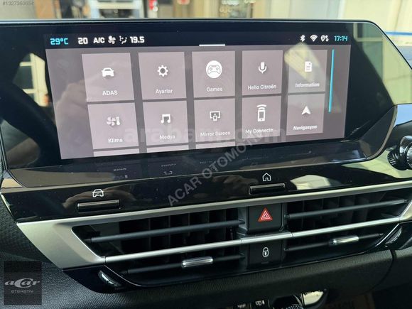2025 YENİ C4 MAX ZİEBART PPF-NAVİ-DERİ-ISITMA-360-CARPLAY-BOYASZ