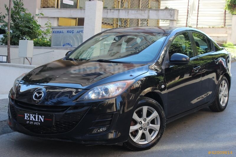 Galeriden Mazda 3 1.6 Touring 2010 Model İstanbul 350.000 km Siyah
