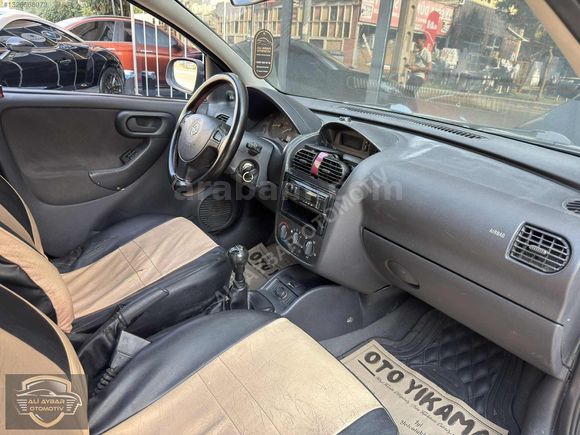 2002 MODEL OPEL CORSA 1.4/5 KAPI/BAKIMLI/CAM GİBİ/KLİMALI/260*KM