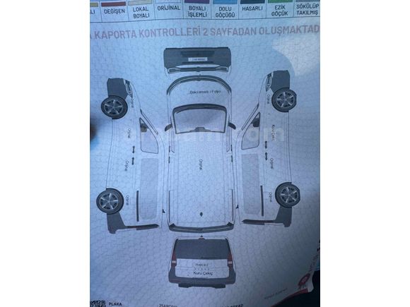 Sahibinden Ford Tourneo Courier 1.5 TDCi Titanium Plus 2018 Model 