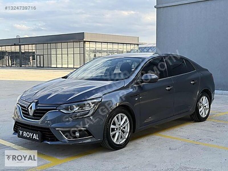Galeriden Renault Megane 1.5 Blue DCI Touch 2020 Model Ankara 240.000 km Gri