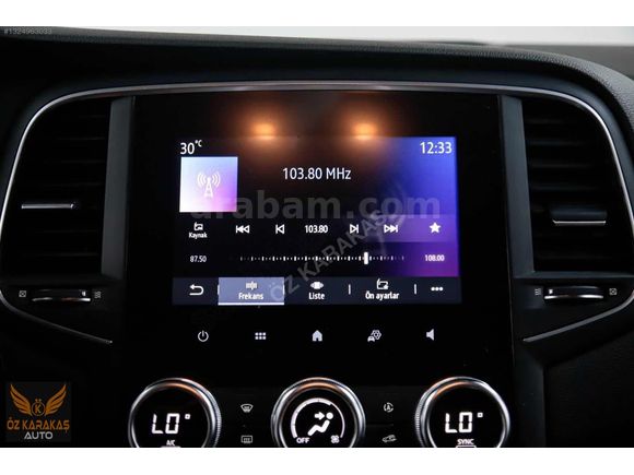 *0,68 KRD*2022-MEGANE-DİZEL-OTOMATİK-G.GÖRÜŞ-TABLET-SRV BAKIMLI