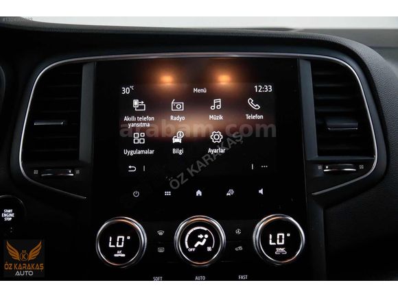 *0,68 KRD*2022-MEGANE-DİZEL-OTOMATİK-G.GÖRÜŞ-TABLET-SRV BAKIMLI