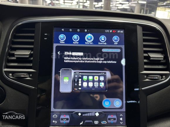 TAN CAR'S DN 2020 RENAULT MEGANE TOUCH TESLA EKRAN NAVİGAS G.G