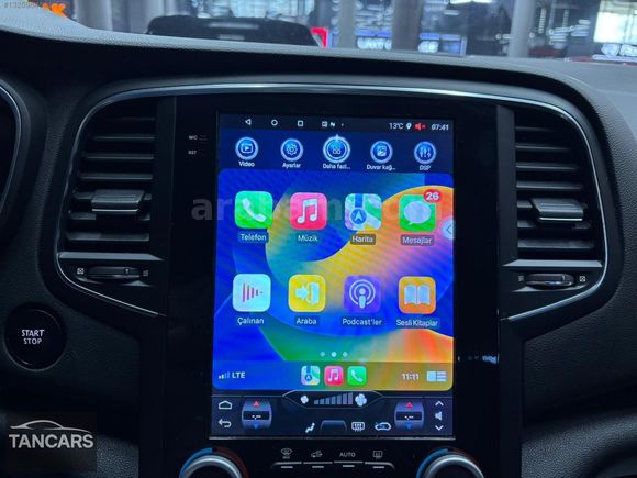 TAN CAR'S DN 2020 RENAULT MEGANE TOUCH TESLA EKRAN NAVİGAS G.G