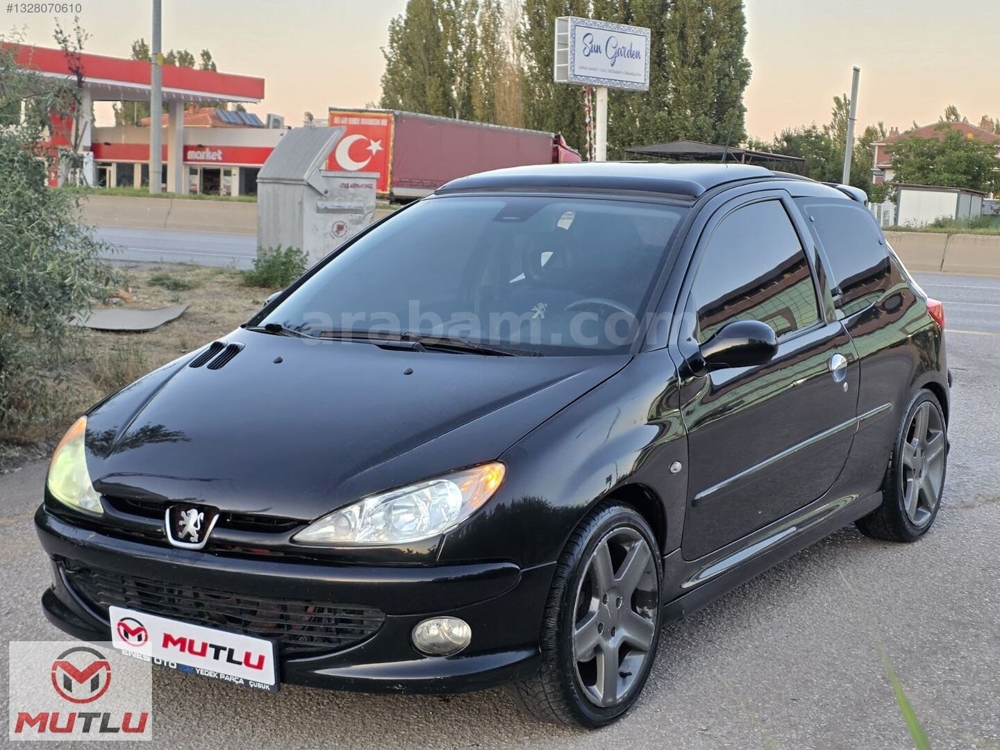 Galeriden Peugeot 206 2.0 GTI 2001 Model Ankara 339.000 km Siyah 2