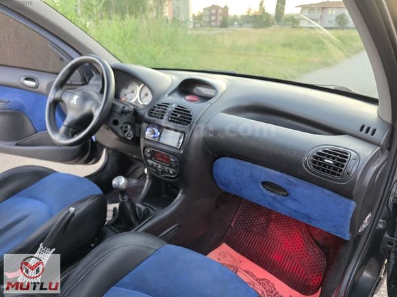 2001 PEJO 206 2.0 GTI CAM TAVANLI FULL ORJİNAL