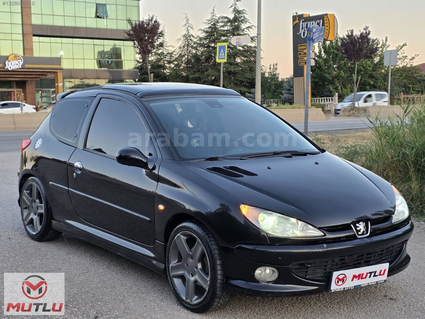 Galeriden Peugeot 206 2.0 GTI 2001 Model Ankara 339.000 km Siyah 3