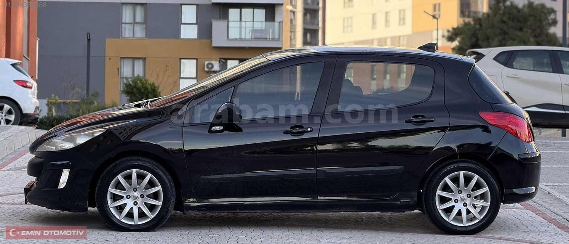Galeriden Peugeot 308 1.6 VTi Confort 2010 Model Antalya 219.000 km Siyah 4