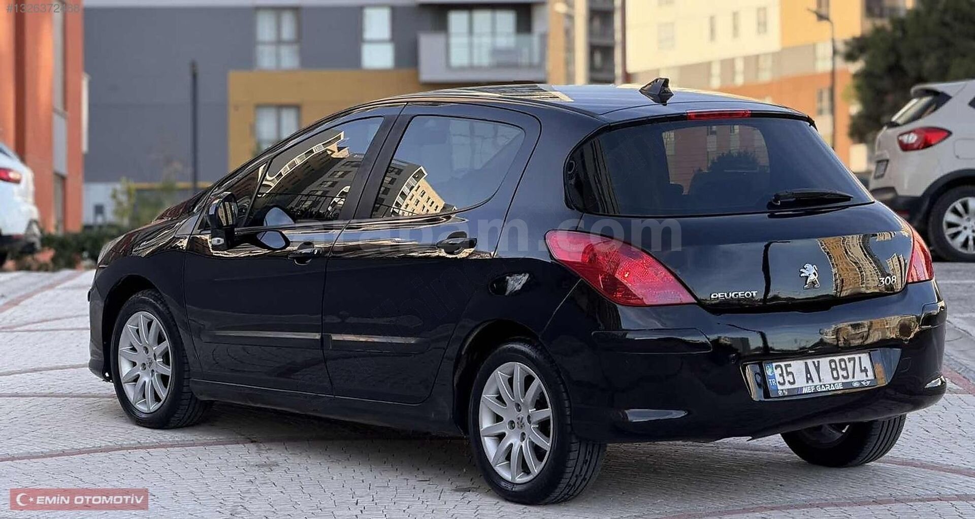 Galeriden Peugeot 308 1.6 VTi Confort 2010 Model Antalya 219.000 km Siyah 5