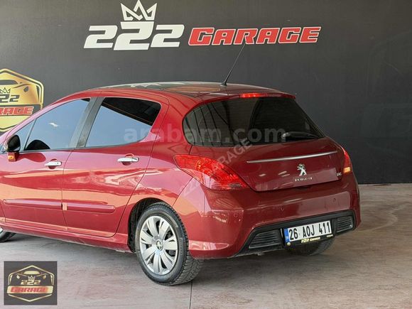222 GARAGE dan PEJO 308 DEĞİŞENSİZ ORJİNAL 80 bin de CAM TAVAN
