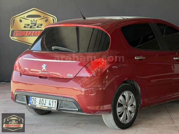 222 GARAGE dan PEJO 308 DEĞİŞENSİZ ORJİNAL 80 bin de CAM TAVAN