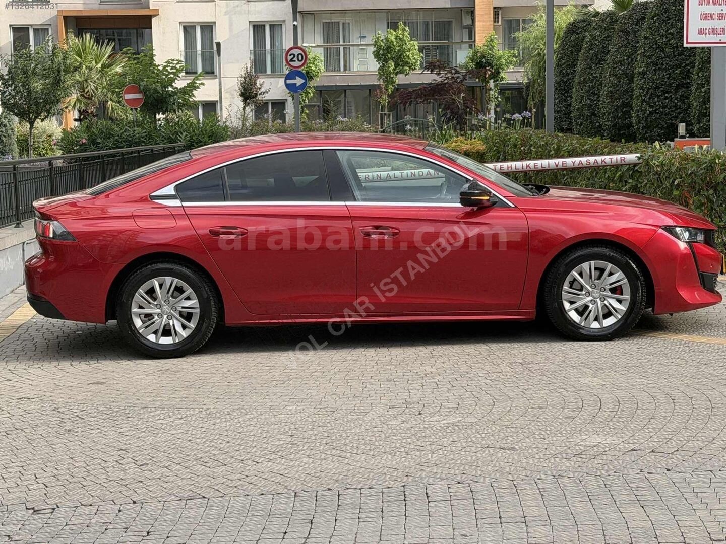 Galeriden Peugeot 508 1.5 BlueHDI Prime 2021 Model İstanbul 93.000 km Kırmızı 5