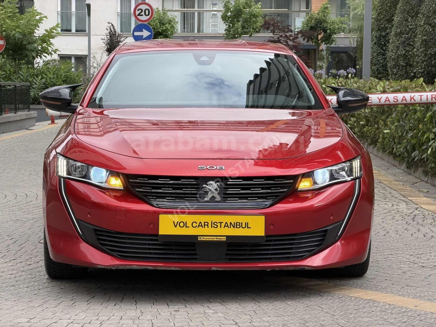 Galeriden Peugeot 508 1.5 BlueHDI Prime 2021 Model İstanbul 93.000 km Kırmızı 2