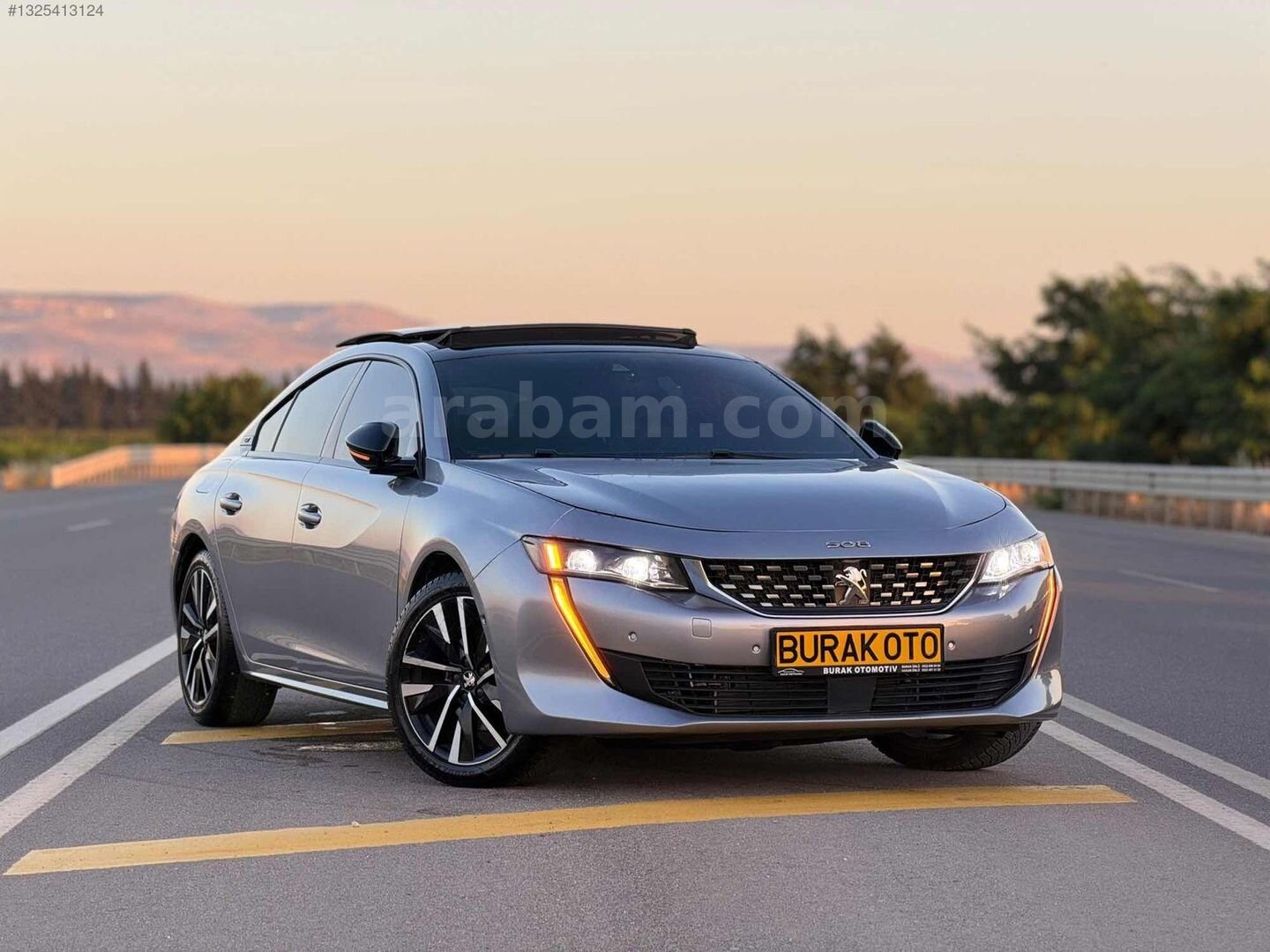 Galeriden Peugeot 508 1.5 BlueHDI GT Selection 2022 Model Hatay 128.626 km Gri 1