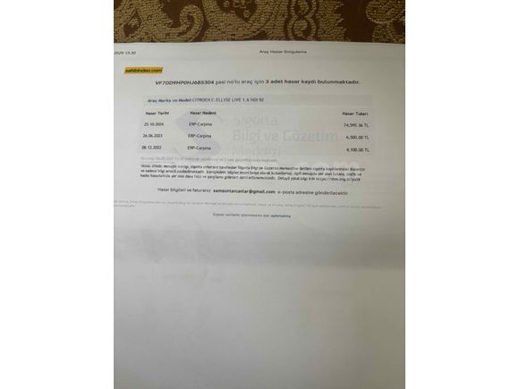 Ağır bakımı lastikler muayene yeni 123Bin km 2017