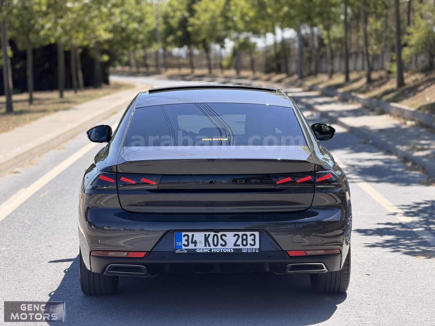 Galeriden Peugeot 508 1.5 BlueHDI Allure 2024 Model İstanbul 49.000 km Füme 7