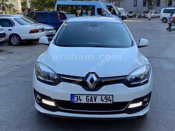 2015 MEGANE HB 1.6 CVT OTOMATİK TOUCH 108 BİN KM DE