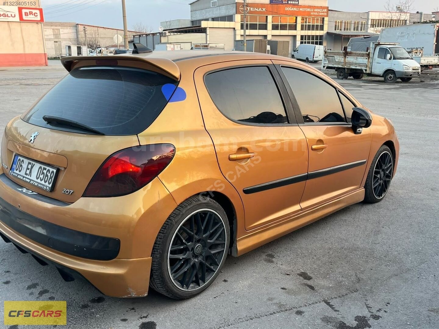 Galeriden Peugeot 207 1.4 HDi Trendy 2008 Model Denizli 291.000 km Sarı 5