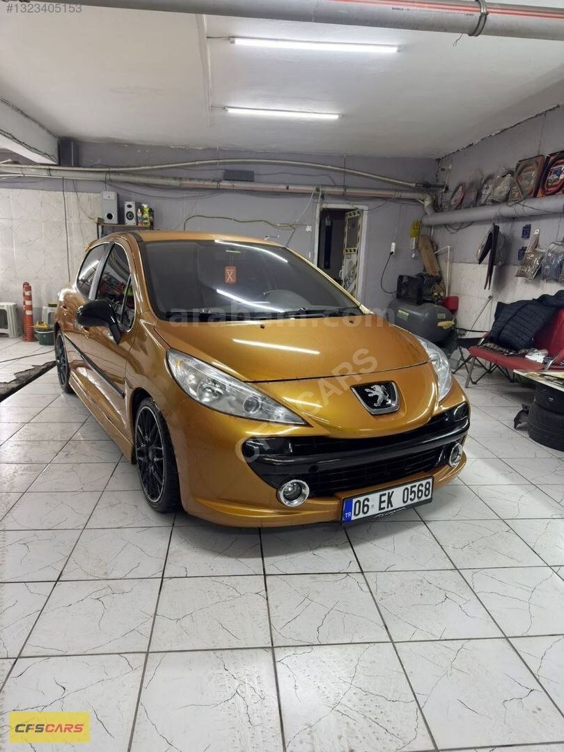 Galeriden Peugeot 207 1.4 HDi Trendy 2008 Model Denizli 291.000 km Sarı 7