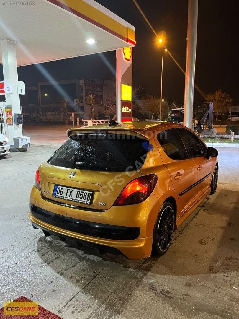 Galeriden Peugeot 207 1.4 HDi Trendy 2008 Model Denizli 291.000 km Sarı 4