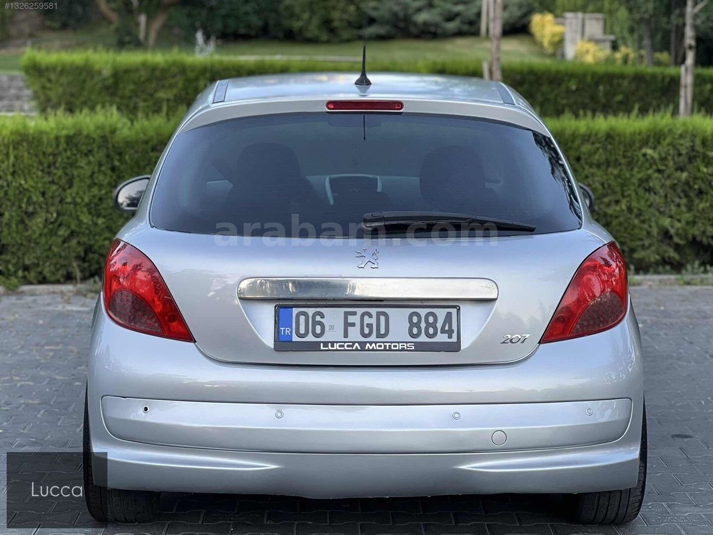 Galeriden Peugeot 207 1.4 HDi Trendy 2008 Model Ankara 250.000 km Gri 5