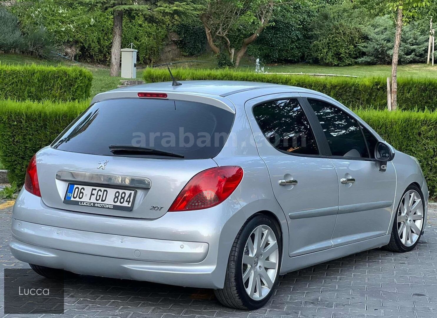 Galeriden Peugeot 207 1.4 HDi Trendy 2008 Model Ankara 250.000 km Gri 4