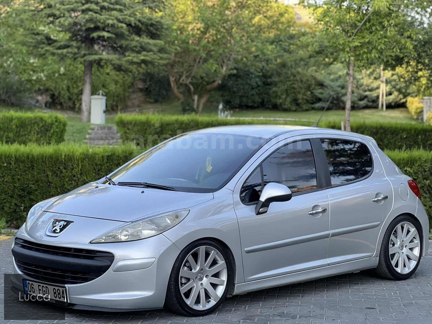 Galeriden Peugeot 207 1.4 HDi Trendy 2008 Model Ankara 250.000 km Gri 3