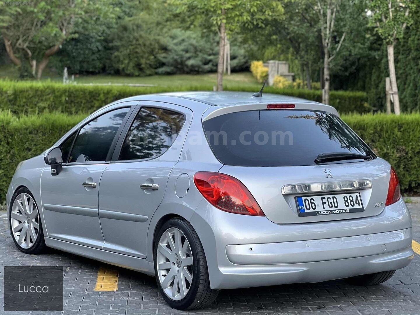 Galeriden Peugeot 207 1.4 HDi Trendy 2008 Model Ankara 250.000 km Gri 6