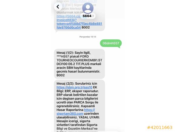 VİZYON DAN 2021 BOYASIZ 29BİN KM-1,5 TDCİ TİTANİUM PLUS