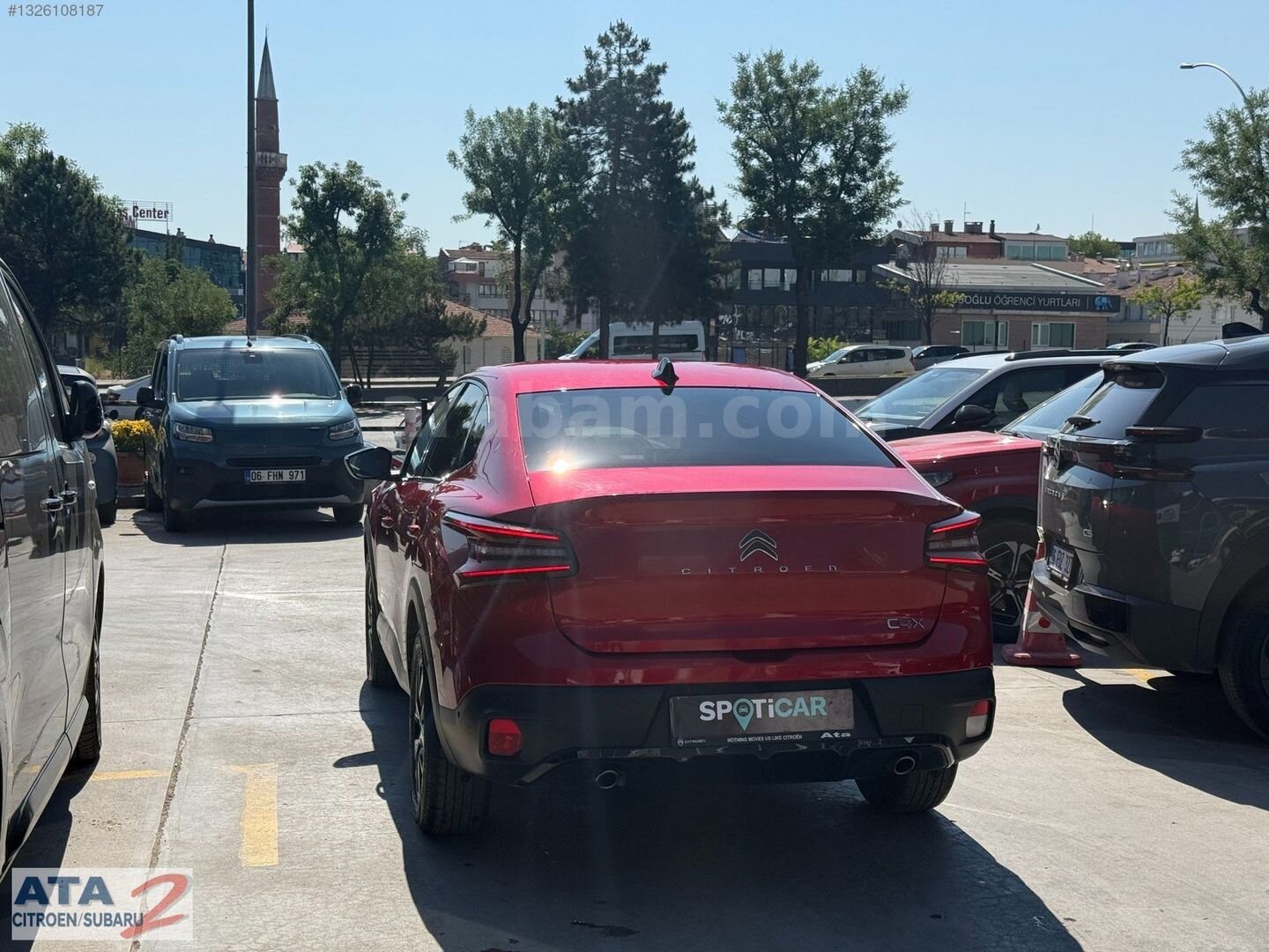 Galeriden Citroen C4 X 1.2 PureTech Shine 2024 Model Ankara 101.671 km Kırmızı 7