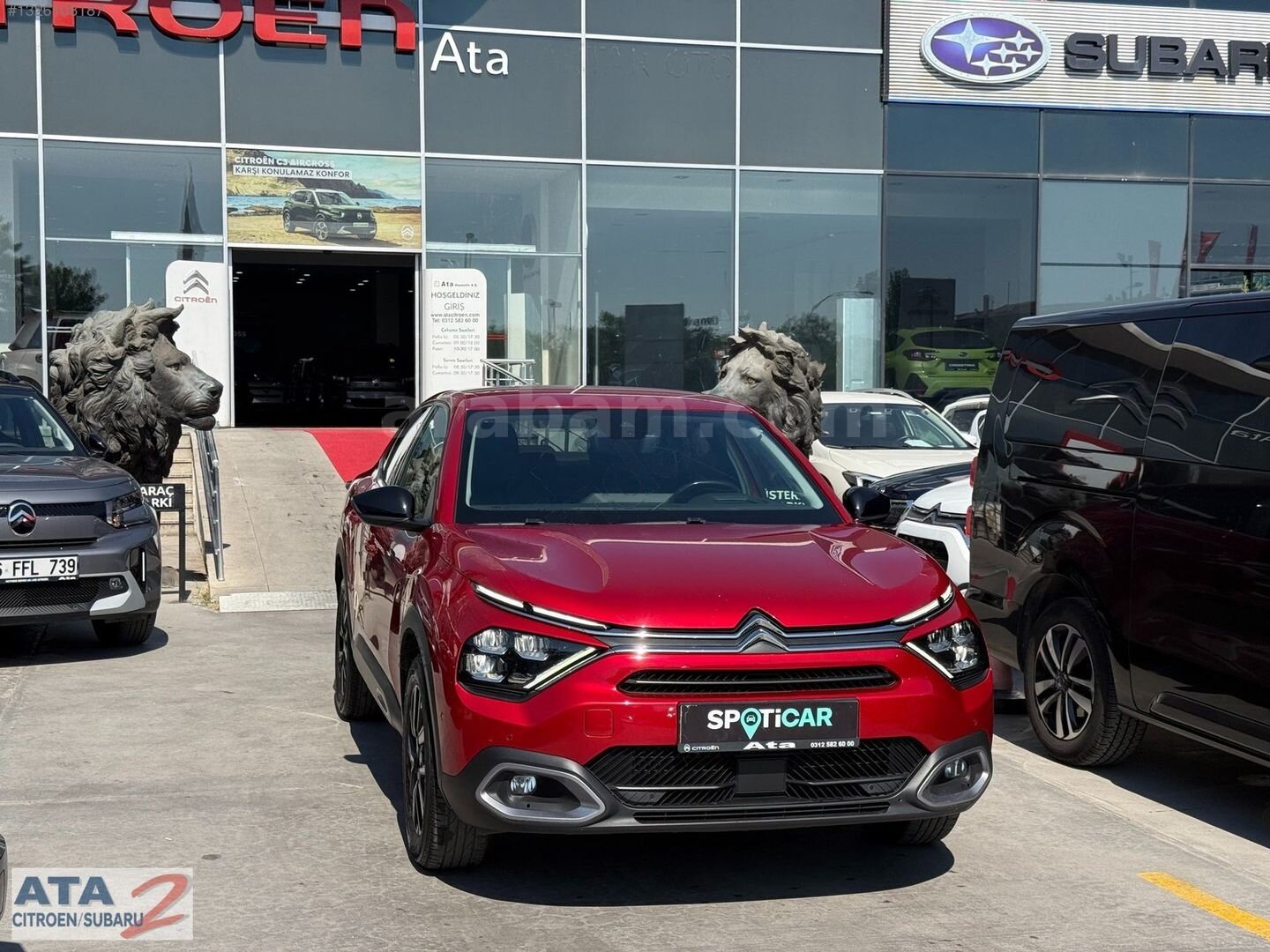 Galeriden Citroen C4 X 1.2 PureTech Shine 2024 Model Ankara 101.671 km Kırmızı 2