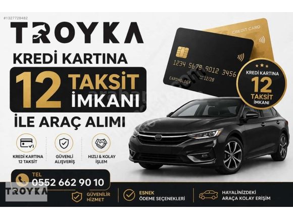 TROYKA'DAN 2025 CİTROEN C4X 1.2 PURETECH MAX K.KARTINA 12 TAKSİT