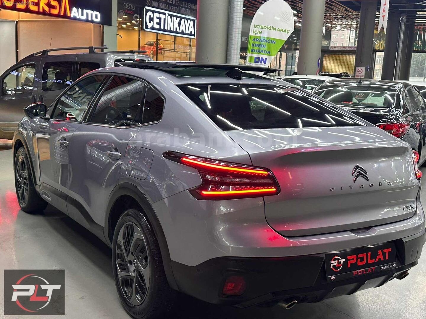 Galeriden Citroen C4 X 1.2 PureTech Shine Bold 2024 Model İstanbul 21.673 km Gri 6