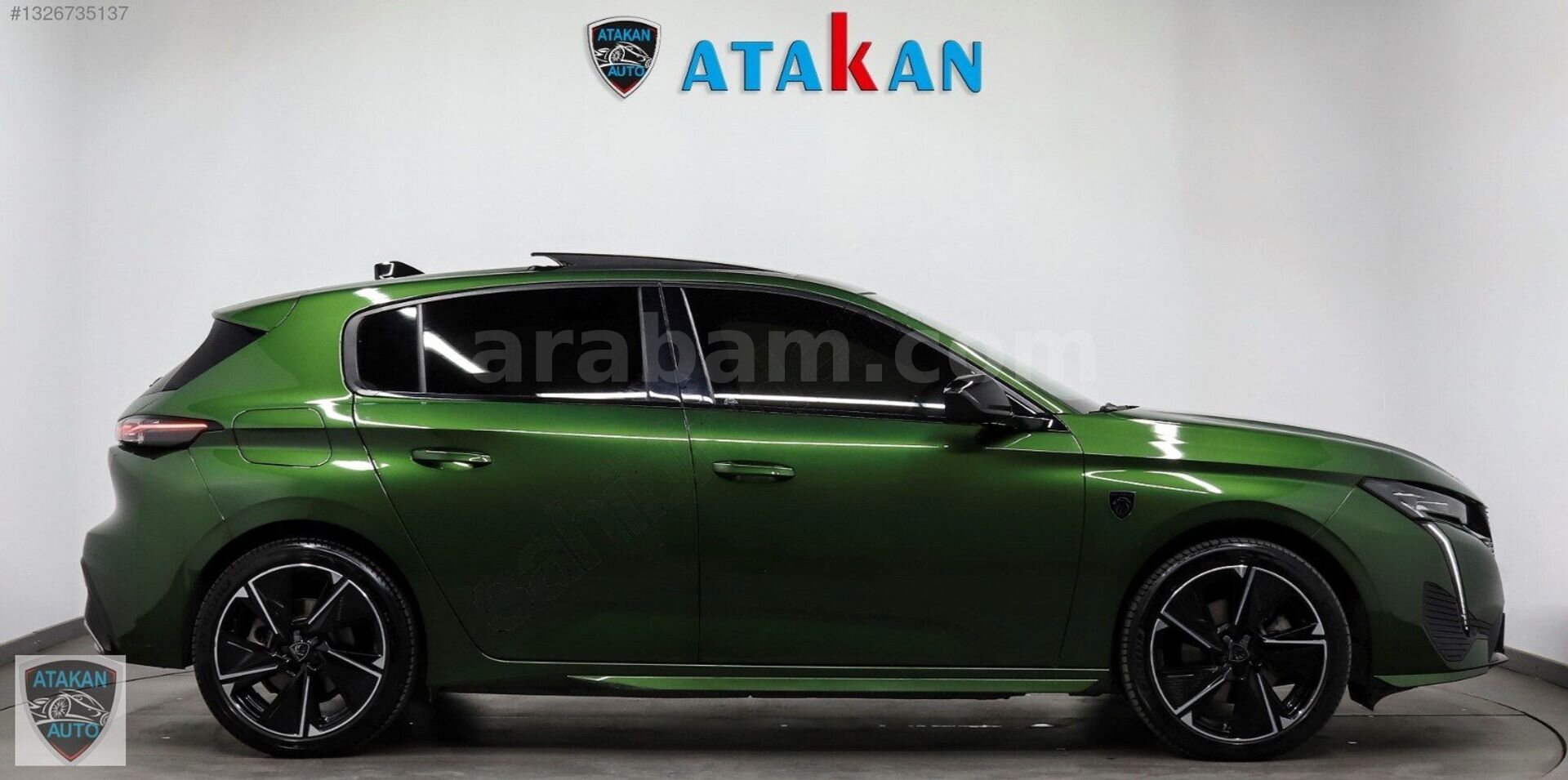 Galeriden Peugeot e-308 GT 2024 Model İstanbul 34.000 km Yeşil 6