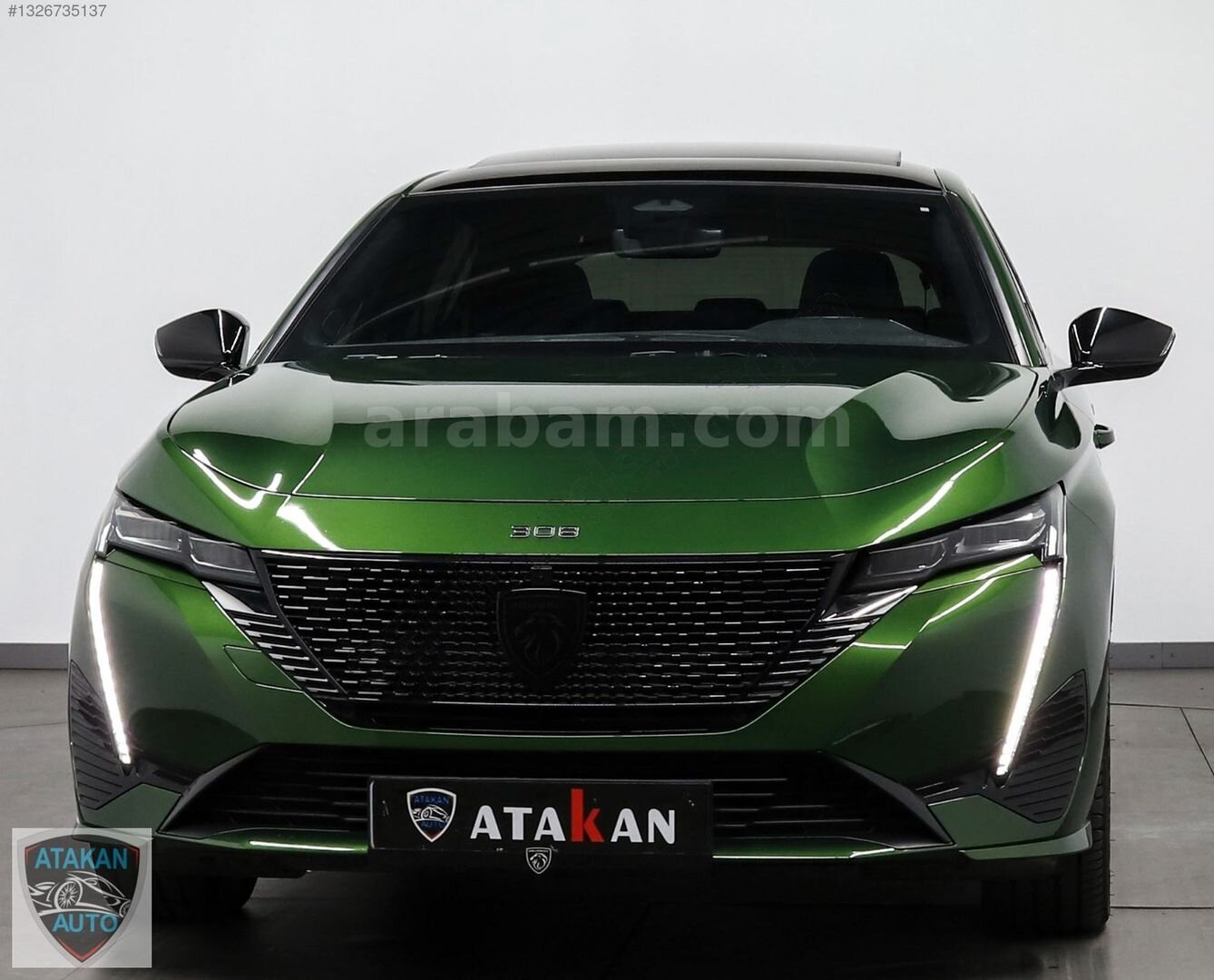 Galeriden Peugeot e-308 GT 2024 Model İstanbul 34.000 km Yeşil 3